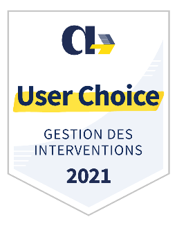 Badge Appvizer User Choice Gestion des Interventions